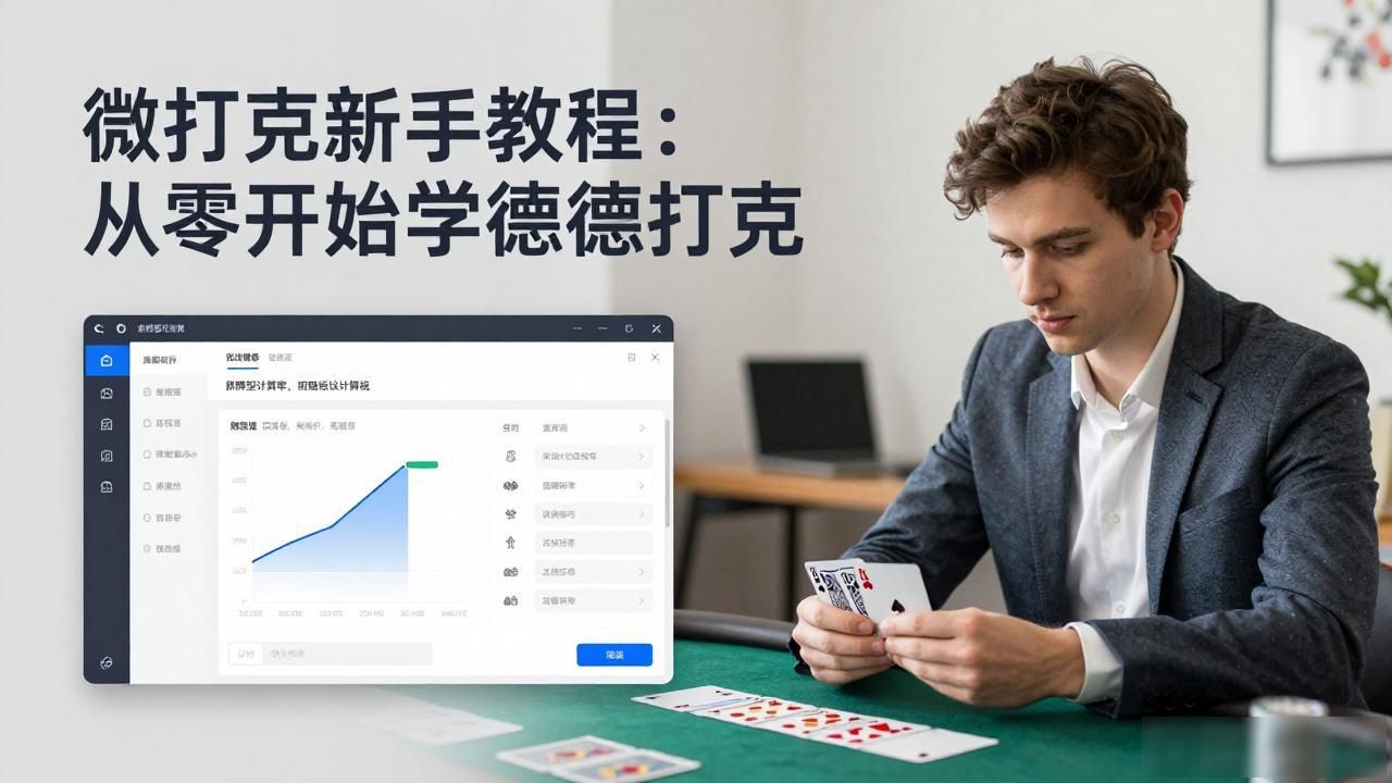 微扑克新手教程_微扑克怎么样_新手扑克怎么快速入门