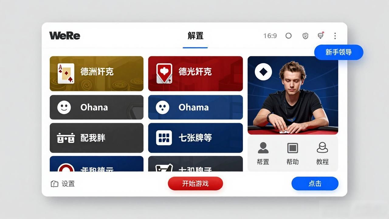 新手教程三角洲_新手教程拼豆_wepoker新手教程