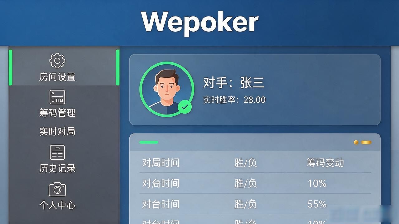 wepoker界面设计_界面设计是什么意思_界面设计与制作是学什么